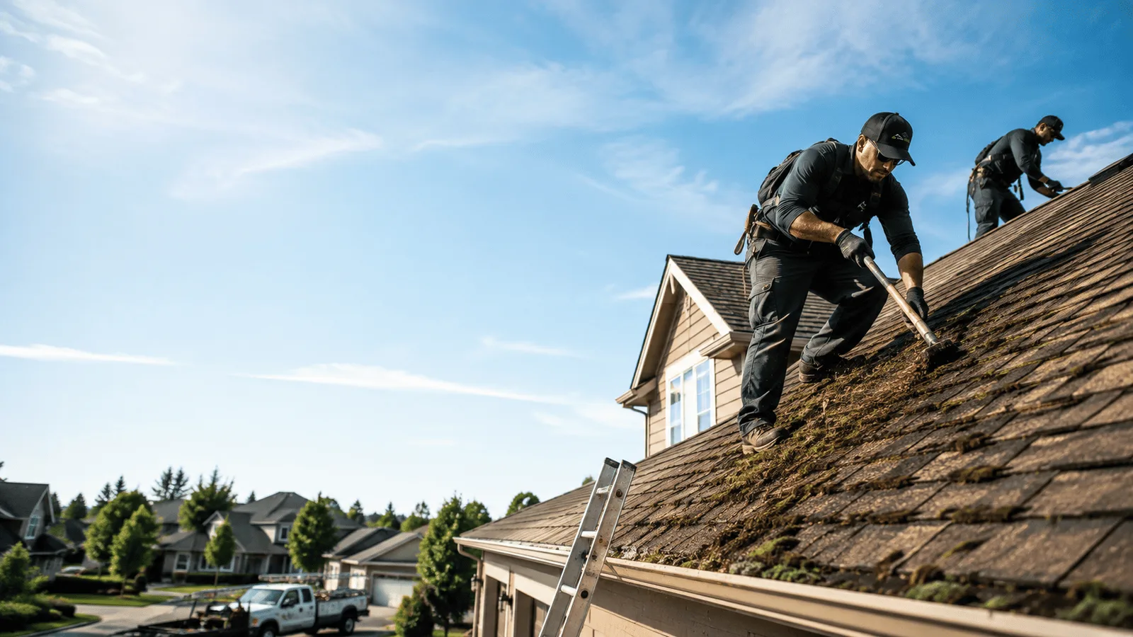 Roof Moss Removal in University Park, IA near me